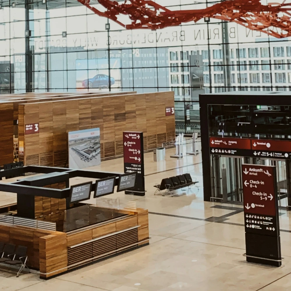 Umbau Grenzkontrolle  <br>Hauptstadtflughafen BER